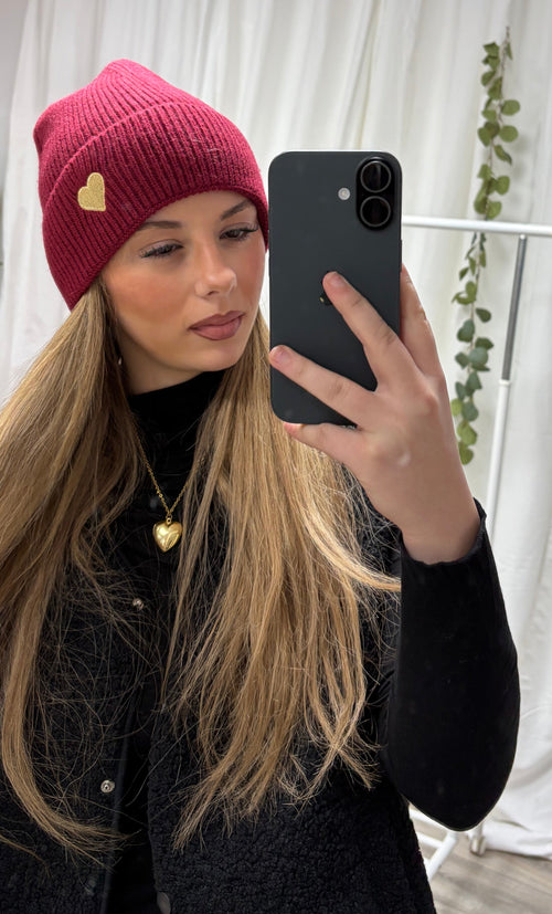 Iconic Heart Beanie