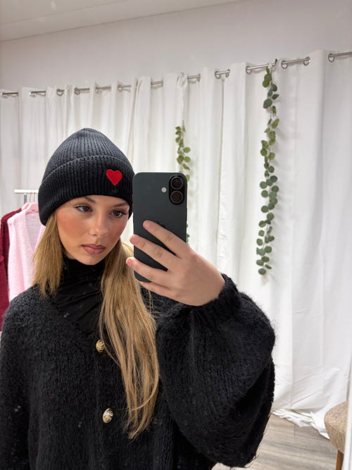 Iconic Heart Beanie