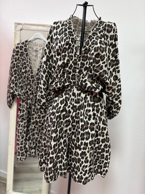 Musselin Mini Jumpsuit