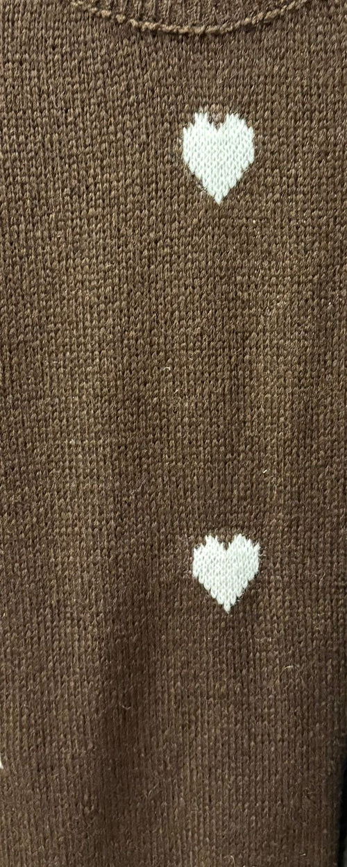 Iconic Small Hearts Pullover