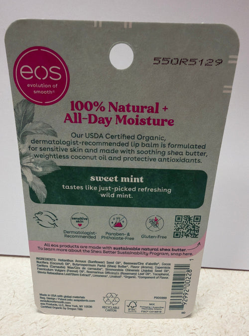 eos Organic Lip Balm 7g