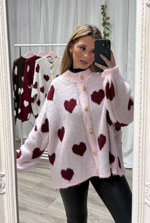 Iconic Sweet Hearts Cardigan