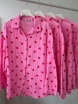 Sweetheart Musselin Blouse
