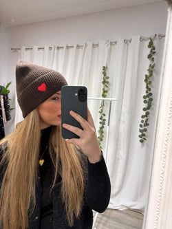 Iconic Heart Beanie