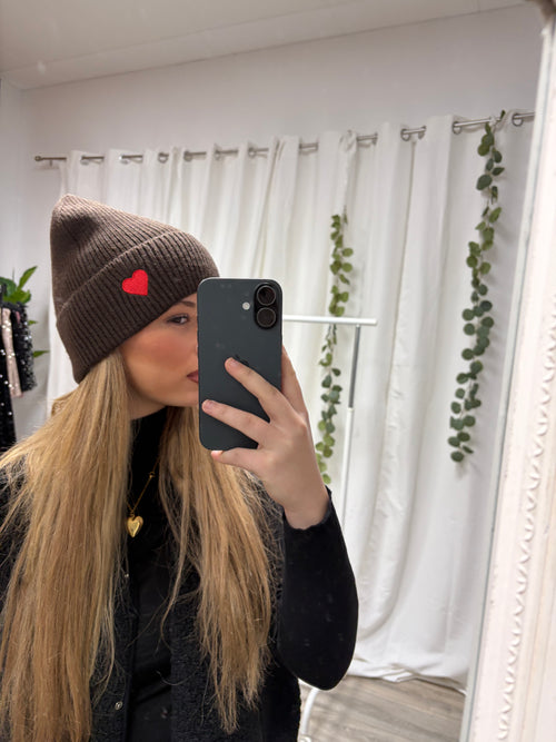 Iconic Heart Beanie