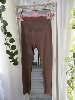 Iconic Cappuccino High Waist Leggings