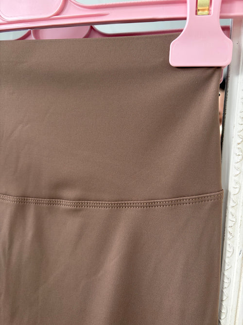 Iconic Cappuccino High Waist Leggings