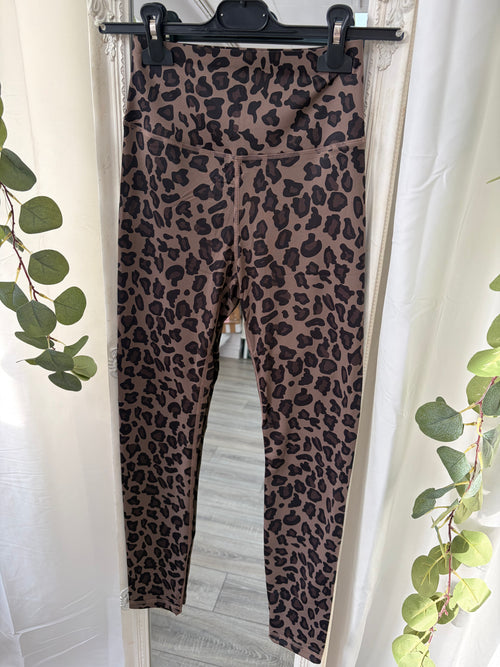 Iconic Animal Print High Waist Leggings