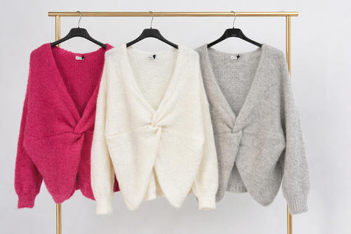 Iconic Cloud Bow Knit
