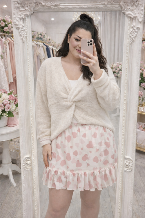 Iconic Cloud Bow Knit