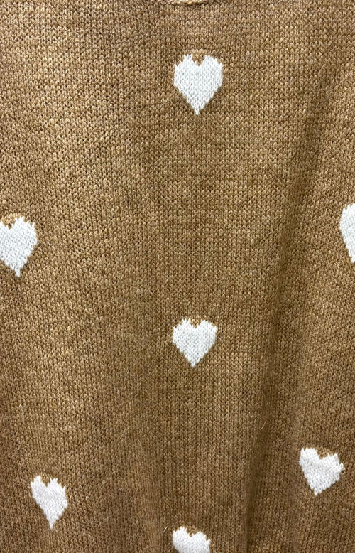 Iconic Small Hearts Pullover